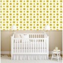 Ver imagem 2 de Papel de Parede Estrelas Amarela Sala Quarto Adesivo Lavavel