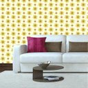 Ver imagem 3 de Papel de Parede Estrelas Amarela Sala Quarto Adesivo Lavavel