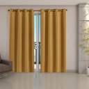 Ver imagem 1 de Cortina Blackout Corta Luz 70 % em Tecido 4,00 M x 2,30 M - Dourado