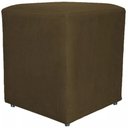 Ver imagem 2 de Kit 2 Puffs Quadrado Cubo Banqueta Decorativo Utilize - Marrom