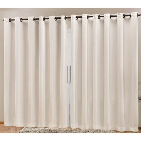 Cortina Blackout em Tecido Prime 3,00 M x 2,70 M - Bege