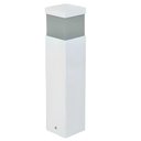 Ver imagem 2 de Poste Luminaria Balizador em Aluminio para Jardim Cor:branco