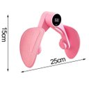 Ver mais imagens de Exercitador Pelvis Pelvico Coxa Quadril Perna Musculo Fisioterapia Academia Adutora Exercicio Contad