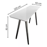 Aparador para Sala ,millenium Off White Deline - 2