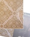 Ver imagem 1 de Jogo de Cama Queen 180 Fios Yohana 4 Peças Branco/dourado Imperialle