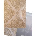 Ver imagem 1 de Jogo de Cama Queen 180 Fios Yohana 4 Peças Branco/dourado Imperialle