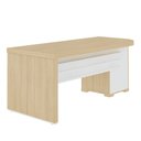 Ver imagem 3 de Conjunto Escritório: Mesa e Balcão C/ Gavetas - Artany