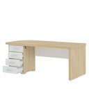 Ver imagem 4 de Conjunto Escritório: Mesa e Balcão C/ Gavetas - Artany