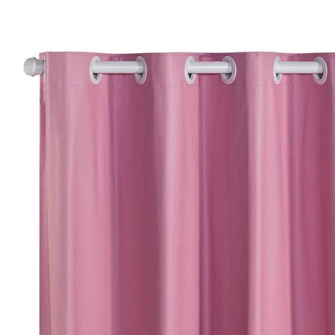 Cortina Blackout PVC Corta 100% A Luz 2,20x1,60 M - Rosa