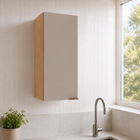 Armário Aéreo 1 Porta 40cm Vitra Luciane Móveis