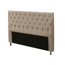 Ver imagem 1 de Cabeceira Queen Suede (1.58X1.30):Cinzachumbo