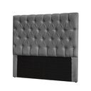 Ver imagem 4 de Cabeceira Queen Suede (1.58X1.30):Cinzachumbo