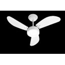 Ver imagem 2 de Ventilador de Teto New Cristal LED Branco 220V com Controle Remoto
