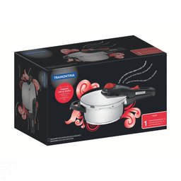 Panela de Pressão Tramontina Solar em Aço Inox Fundo Triplo com 5 Dispositivos de Segurança 22 cm 3  - 11