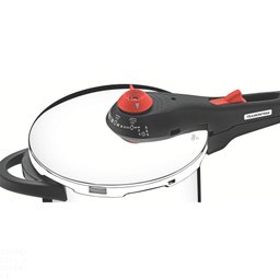 Panela de Pressão Tramontina Solar em Aço Inox Fundo Triplo com 5 Dispositivos de Segurança 22 cm 3  - 8