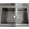 Pia Aço Inox Industrial 150x70x90 Cm Cuba Grande Cubão Direita Nortinox - 6