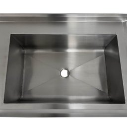 Pia Aço Inox Industrial 150x70x90 Cm Cuba Grande Cubão Direita Nortinox - 6