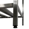 Pia Aço Inox Industrial 150x70x90 Cm Cuba Grande Cubão Direita Nortinox - 8