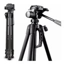Ver imagem 3 de Tripé para Câmera Digital com Nível e Suporte para Celular 1.40 Mts