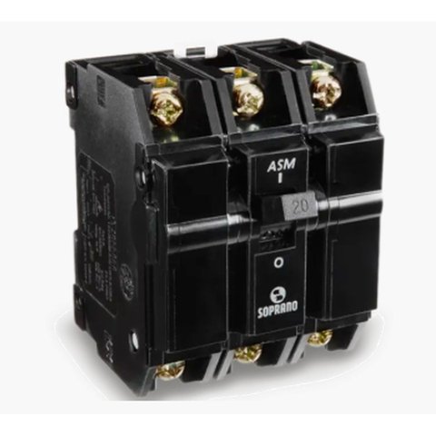Asm3b100a Disjuntor 3p 100a Nema