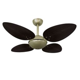 Ventilador de Teto Office Pétalo Gold 4 Pás MDF Tabaco 220V - 1