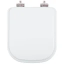 Ver imagem 1 de Tampa de Privada Poliéster Soft Close Mist Branco para louça Icasa 6lpf