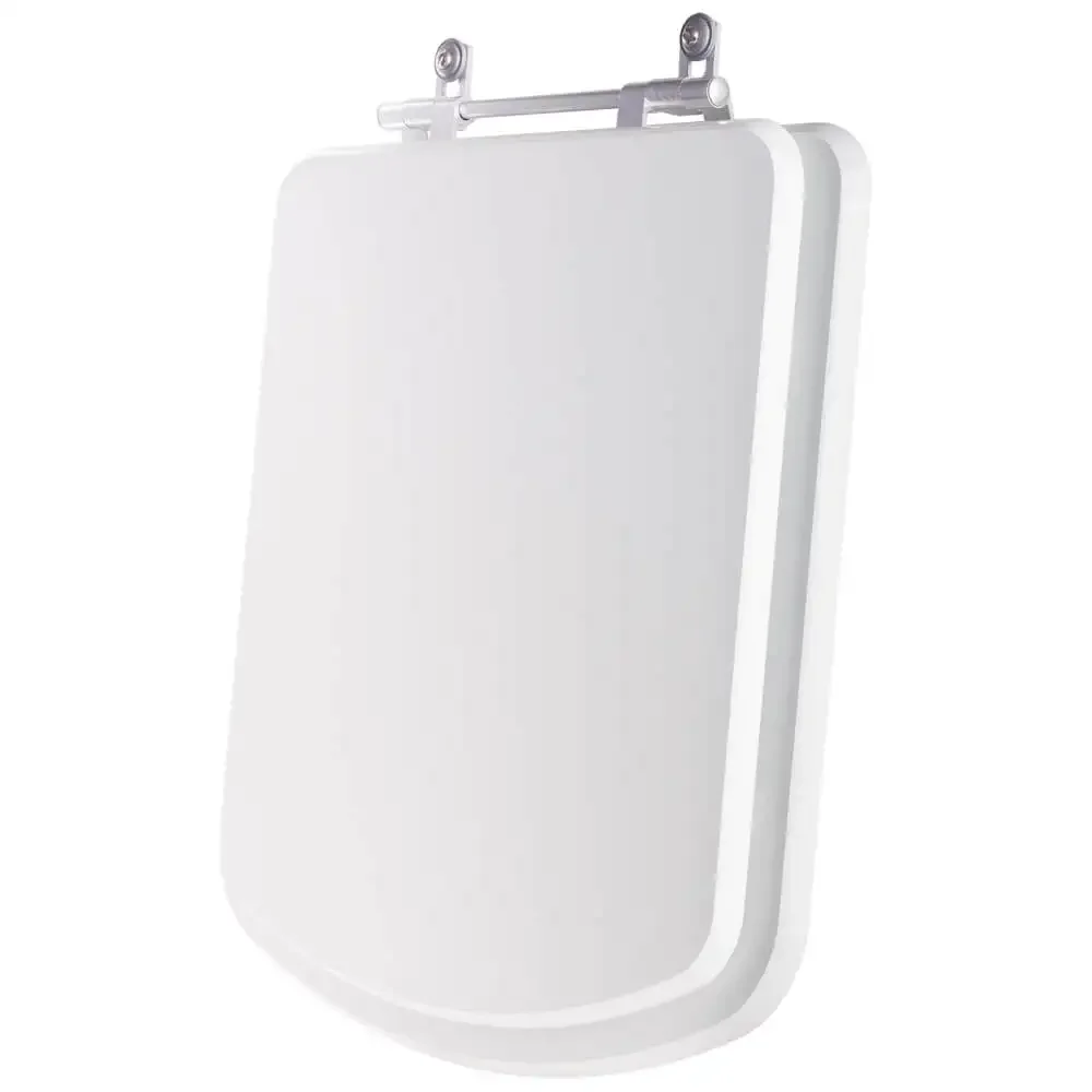 Assento Sanitário Dumas Branco para bacia Eternit 6lpf - 2