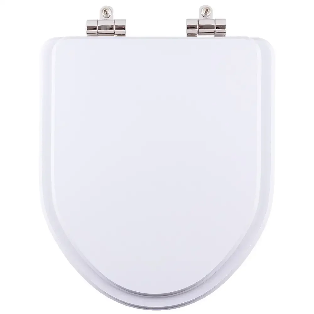 Assento Sanitário Poliester Soft Close Gunna Branco para vaso Eternit 6lpf - 1