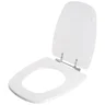 Tampa de Vaso Poliéster Turim Branco para bacia Eternit 6lpf - 3
