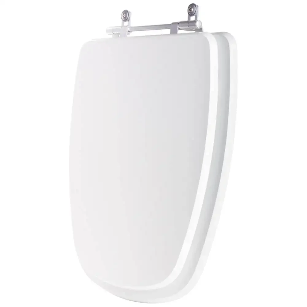 Tampa de Vaso Poliéster Turim Branco para bacia Eternit 6lpf - 2