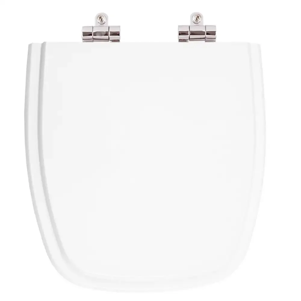 Tampa de Privada Poliéster Soft Close Savary Branco para louça Eternit 6lpf - 1