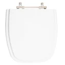 Ver imagem 1 de Tampa de Vaso em MDF Savary Branco para bacia Eternit