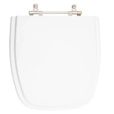 Tampa de Vaso em MDF Savary Branco para bacia Eternit