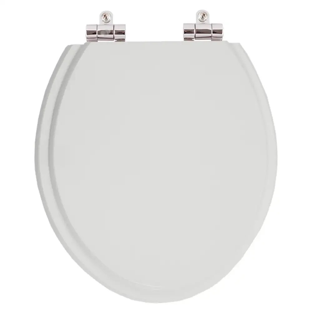 Tampa de Privada Poliéster Soft Close Fiori Cinza Claro para louça Fiori 6lpf - 1