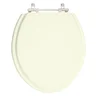 Assento para Vaso Sanitário Fiori Fiori Marfim em Resina - 1