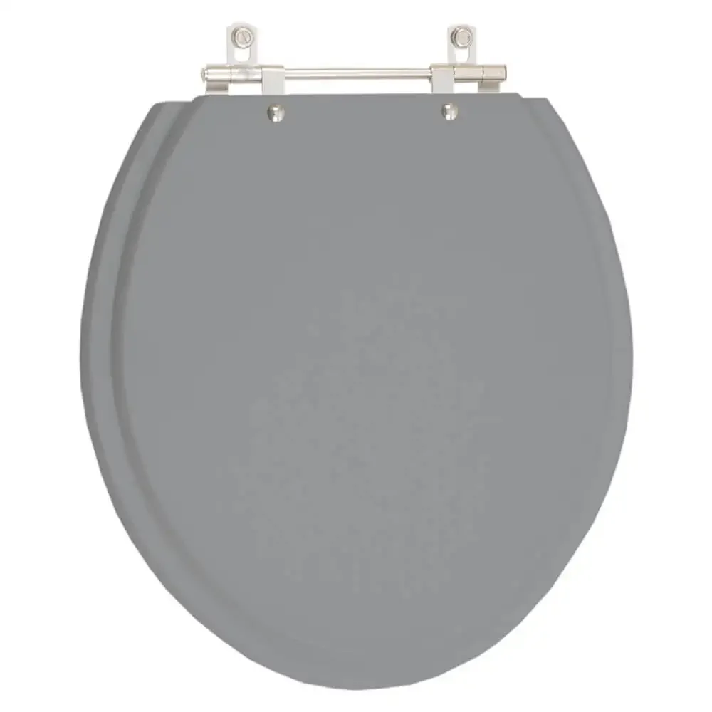 Assento Sanitário Fiori Cinza Escuro para bacia Fiori 6lpf - 1