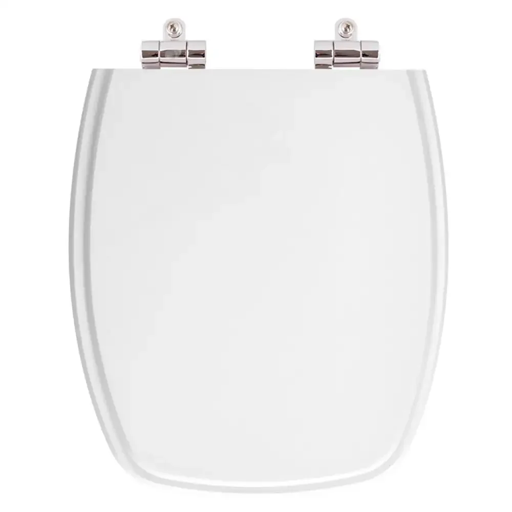 Tampa de Vaso Sanitário Poliéster com Amortecedor Primula Plus Branco para bacia Fiori - 1