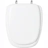 Tampa de Vaso Sanitário Almofadada Primula Plus Branco para bacia Fiori - 1
