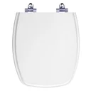 Ver imagem 1 de Assento Sanitário Fechamento Lento Amarilis Branco para vaso Fiori