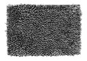 Ver imagem 1 de Tapete Silk Antiderrapante 1,00 X 1,50 Pelo Macio 09 Mescla:Preto