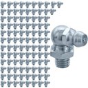 Ver imagem 1 de Graxeira Curva 90° 1/2 Pol com 100 Unidades 1469 Bremen