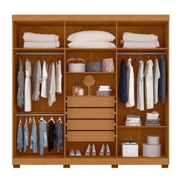 Guarda Roupa Belem Cinamomo - Móveis Albatroz - 2