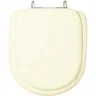 Tampa de Vaso Sanitário Almofadada Flox Marfim para bacia Fiori - 1