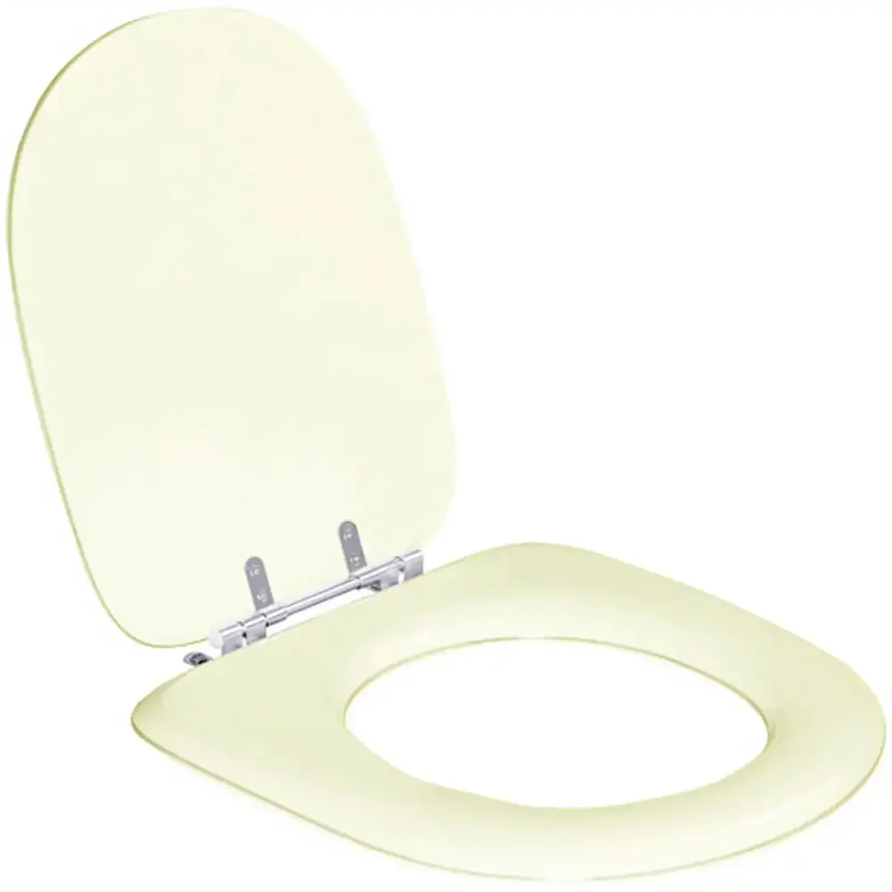 Tampa de Privada Almofadada Flox Marfim para louça Fiori 6lpf - 2