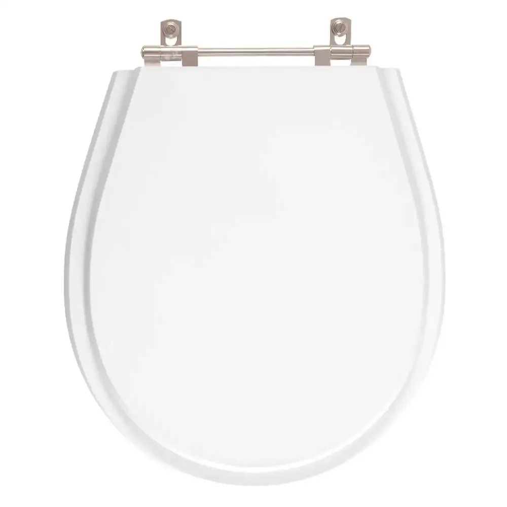 Tampa de Vaso em MDF Aries Branco para bacia Eternit - 1