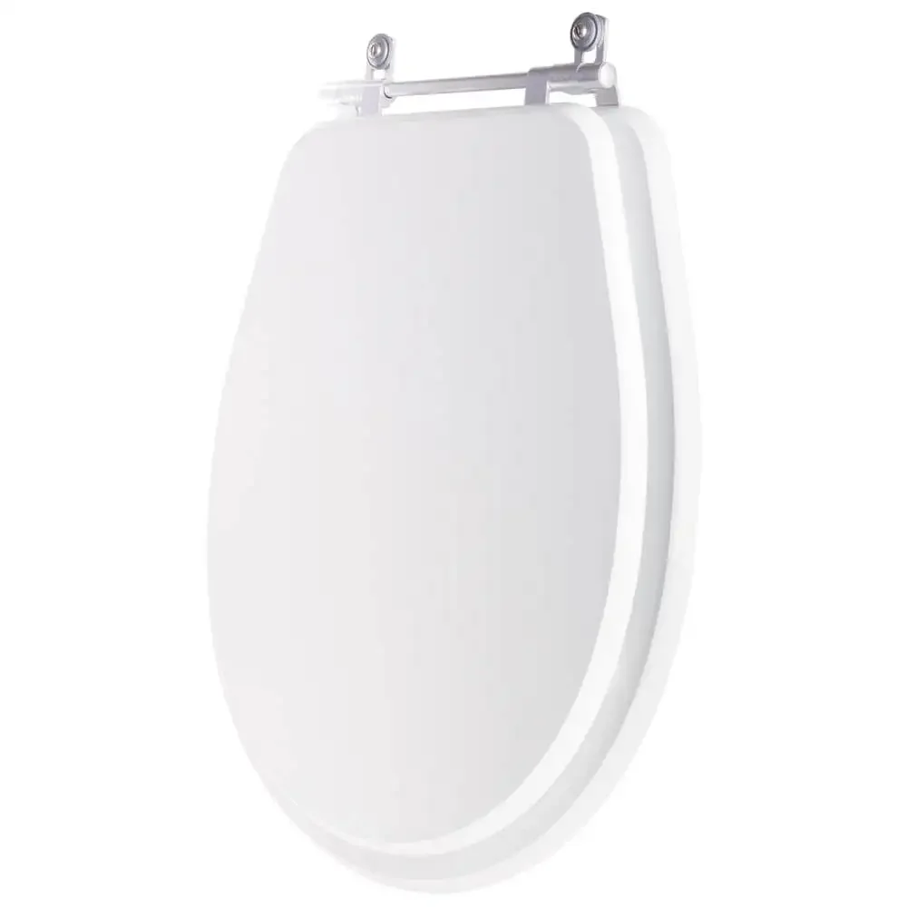 Tampa de Privada Poliéster Aries Branco para louça Eternit 6lpf - 2