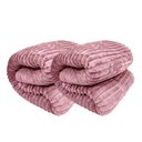 Ver imagem 1 de Manta Cobertor Casal Corttex Luster Canelada 180x220cm Microfibra Antialérgico Super Macio Premium