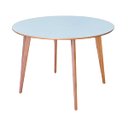 Ver imagem 5 de Mesa Redonda de Madeira de 80cm Branca