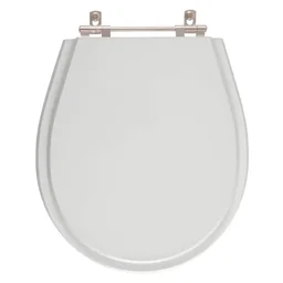 Tampa de Vaso Sanitário Aries Cinza Claro para bacia Eternit - 1