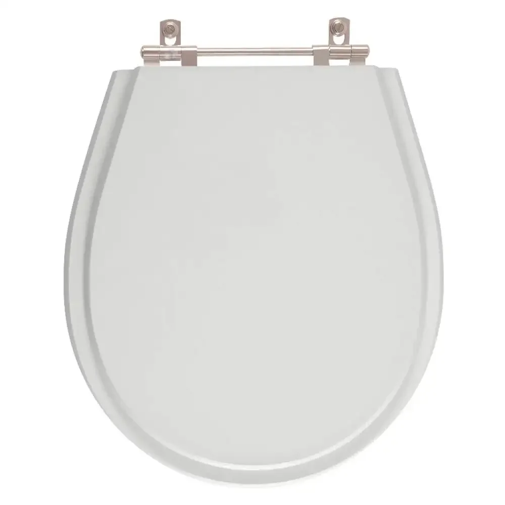 Tampa de Vaso Poliéster Aries Cinza Claro para bacia Eternit 6lpf - 1